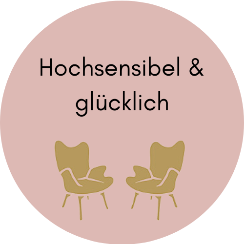 Button Hochsensibel & glücklich