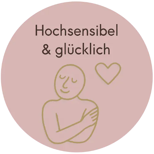 Kreis Krafttanken & Innere Freiheit – hochsensibel und glücklich – Icon in gold